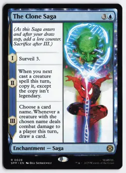 The Clone Saga 28 Rare Marvel's Spider-Man Magic: The Gathering Near Mint - Image 1