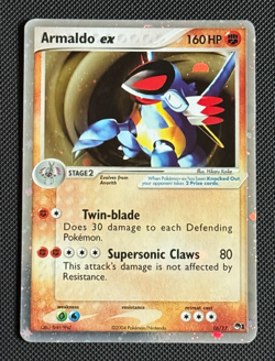 Armaldo EX 16/17 - Pop Series 1 Promo Pokemon Card - Holo - Image 1