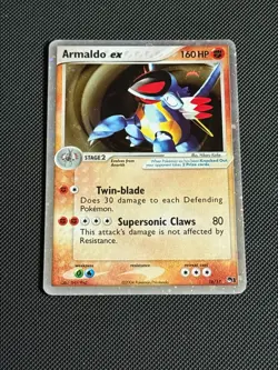 Armaldo EX 16/17 - Pop Series 1 Promo Pokemon Card - Holo - Image 2