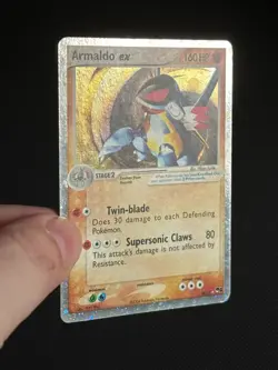 Armaldo EX 16/17 - Pop Series 1 Promo Pokemon Card - Holo - Image 3