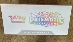 Pokemon TCG Prismatic Evolutions Elite Trainer Box Factory Sealed - Image 3