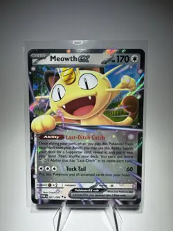Pokemon TCG Meowth ex 062/088 Perfect Order - Image 1
