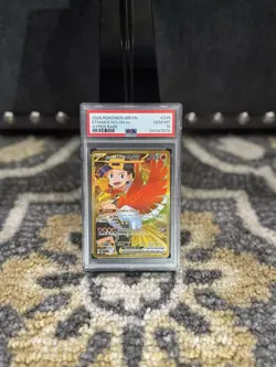 2025 POKEMON DRI EN ETHAN’S HO-OH ex #239 HYPER RARE PSA 10 - Image 1