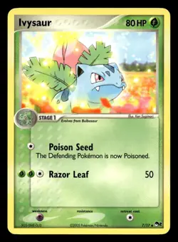 Ivysaur 7/17 Uncommon POP Series 2 Pokemon - Image 1