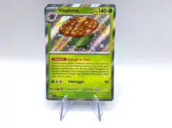 Carta Pokemon Vileplume 094/091 SV set Paldean Fates Shiny Rare Near Mint Holo - Image 1