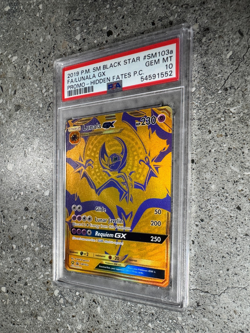 Pokemon TCG Lunala GX SM103a Gold Full Art Black Star Promo PSA 10 GEM MINT - Image 4
