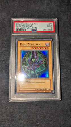 2004 YU-GI-OH! SYE #001 PSA 9 MINT DARK MAGICIAN - Image 1