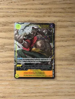 One Piece TCG :Marshall.D.Teach (Alternate Art) OP16-119 The Time of Battle Foil - Image 1