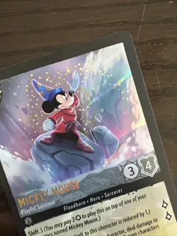 2024 DISNEY D23 EXPO EXCLUSIVE LORCANA MICKEY MOUSE PROMO CARD - Image 5