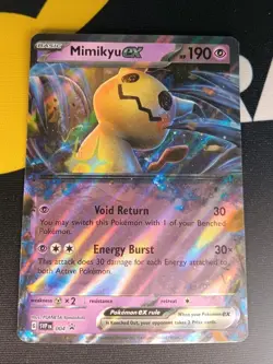 Mimikyu EX SVP 004 Scarlet & Violet Promo Holo Pokemon TCG - Image 1