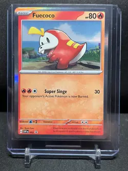 Fuecoco SVP 002 Black Star Promo Pokemon 2023 Scarlet & Violet NM - Image 1