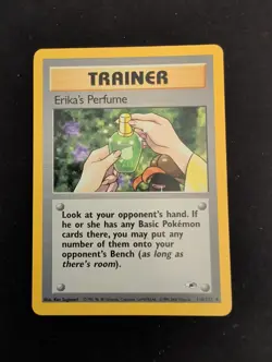 ERIKA'S PERFUME 110/132 UNCOMMON UNLIMITED GYM HEROES POKEMON LP - Image 1
