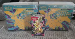 Pokemon TCG Ascended Heroes ETB Elite Trainer Box X2 and X1 booster bundle - Image 1