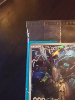 N’s Zekrom - Pokemon Center Stamp Sealed - Ascended Heroes ETB Promo New 🔥 - Image 2