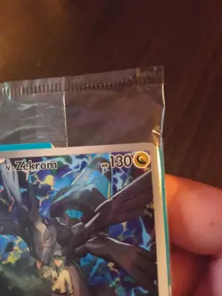 N’s Zekrom - Pokemon Center Stamp Sealed - Ascended Heroes ETB Promo New 🔥 - Image 3