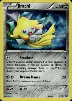 Jirachi XY67 Holo Promo XY Promo Pokemon Holo Heavily Played - Image 1