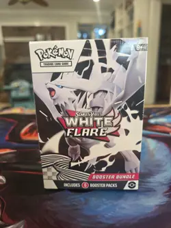 Pokemon TCG, Scarlet and Violet White Flare Booster Bundle (Factory Sealed) - Image 1