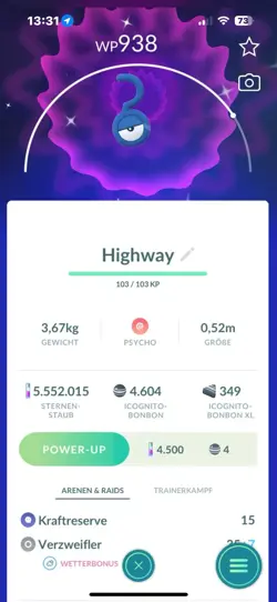 ✨Pokemon Go ✨shiny Icognito U / ✨shiny Unown U✨ - Image 1