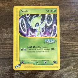 Celebi Pokemon 4Ever WOTC promo 50 black star promo - Image 1