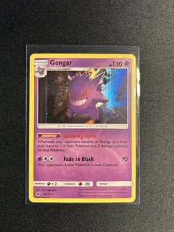 Pokemon Gengar Holo Rare TCG Card Crimson Invasion 38/111 LP - Image 1