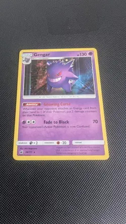 Pokemon Gengar Holo Rare TCG Card Crimson Invasion 38/111 LP - Image 1
