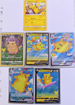 Pokemon Card Pikachu Bundle 25th Anniversary - Surfing/Flying Pikachu - Image 1