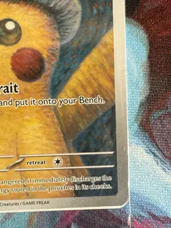 Pokemon Pikachu Card with Grey Felt Hat Van Gogh Promo, Sealed/Unopened NM - Image 5