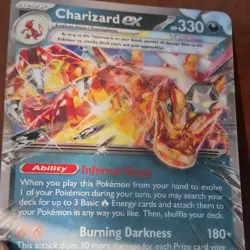 Charizard EX Promo 196 & 054/091 Jumbo Card 🔥Charizard Collection Mint Conditon - Image 2