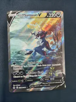 Hisuian Samurott V GG51/GG70 (NM) - Crown Zenith: Galarian Gallery - Pokemon - Image 1