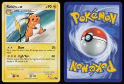 Raichu 3/17 POP Series 9 Rare Non-Holo POKEMON - Image 3