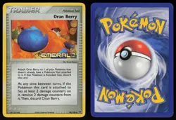 Oran Berry 80/106 Emerald Reverse Holo Uncommon POKEMON - Image 3
