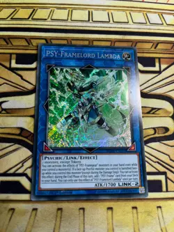 Yugioh Psi Hullenlord Lambda BLHR-EN051 Secret Rare - Image 1