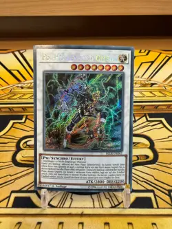 Yugioh PSI-Hullenlord Omega Secret Rare BLLR-DE061 - Image 1