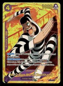 One Piece TCG The Best- Vol. 2 #EB01-061 Mr.2.Bon.Kurei (Bentham) (Reprint) - Image 1