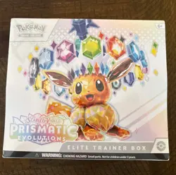 Pokemon Prismatic Evolutions ETB Elite Trainer Box Sealed SHIPS FREE 🔥🔥🔥 - Image 1