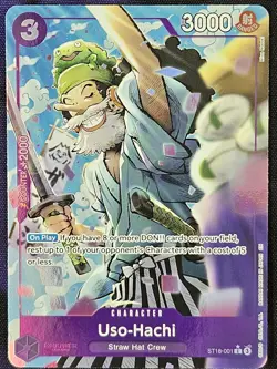 One Piece Uso-Hachi Alt Art ST18-001 The Best Vol. 2 PRB02 - Image 1
