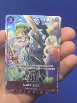 One Piece Premium Booster The Best Vol 2 Uso-Hachi ST18-001 Alternate Alt Art NM - Image 2