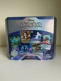 Disney Lorcana D100 Gift Set Collector Edition Rise of the Floodborn Sealed #1 - Image 1
