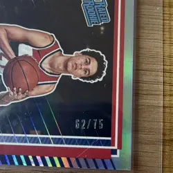 Donruss 2025-26 Panini Basketball Will Riley Rated Rookie Auto #13 62/75 - Image 2