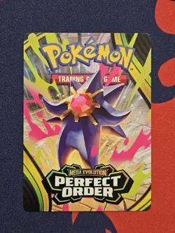 Mega Starmie Trainer Tips Pre-release Exclusive Art Card - Perfect Order - Image 1