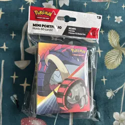 Pokemon Tcg Temporal Forces Mini Portfolio/Binder Holds 60 No Booster Pack - Image 1