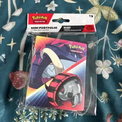 Pokemon Tcg Temporal Forces Mini Portfolio/Binder Holds 60 No Booster Pack - Image 1