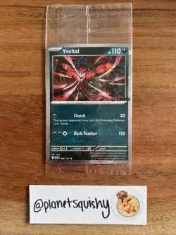 Pokemon TCG - Yveltal 088/132 88 - EB Games Promo - Mega Evolution - Sealed - Image 1