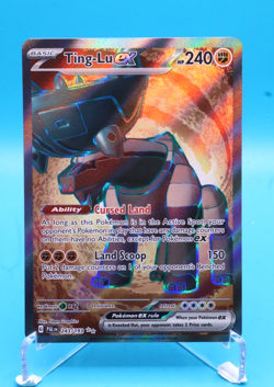 Ting-Lu EX 243/193 Paldea Evolved Full Art Holo Ultra Rare Pokemon TCG Card NM - Image 1