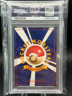 1997 Pokemon Japanese Rocket Dark Slowbro Holo #80 PSA Mint 9 Swirl - Image 2