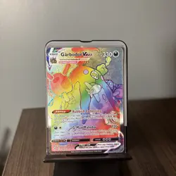 Garbodor VMAX 216/203 Evolving Skies Secret Rare Pokemon Card - Image 1