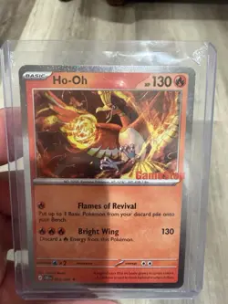 Pokemon GameStop Promo Ho-Oh Card No 010/086 - Image 1