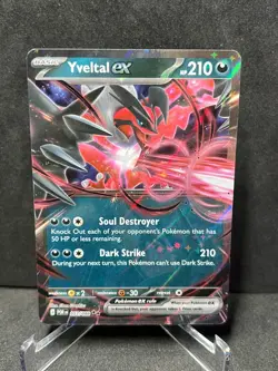 Pokemon Yveltal ex 053/088 Perfect Order Holo Near Mint - Image 1