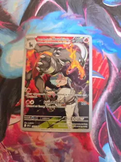 Pokemon Destined Rivals Team Rocket Houndoom #191/182 NM - Image 1