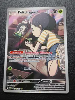Pokemon Poltchageist, Illustration Rare, Holo, Sv06: Twilight Masquerade, 171/1… - Image 1